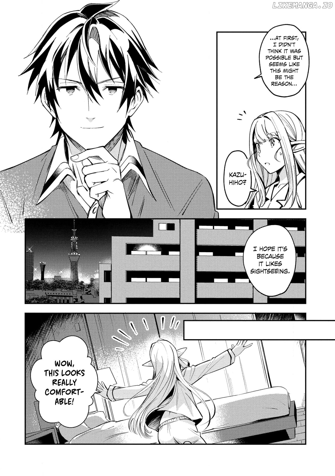 Welcome to Japan, Elf-san chapter 4 - page 19
