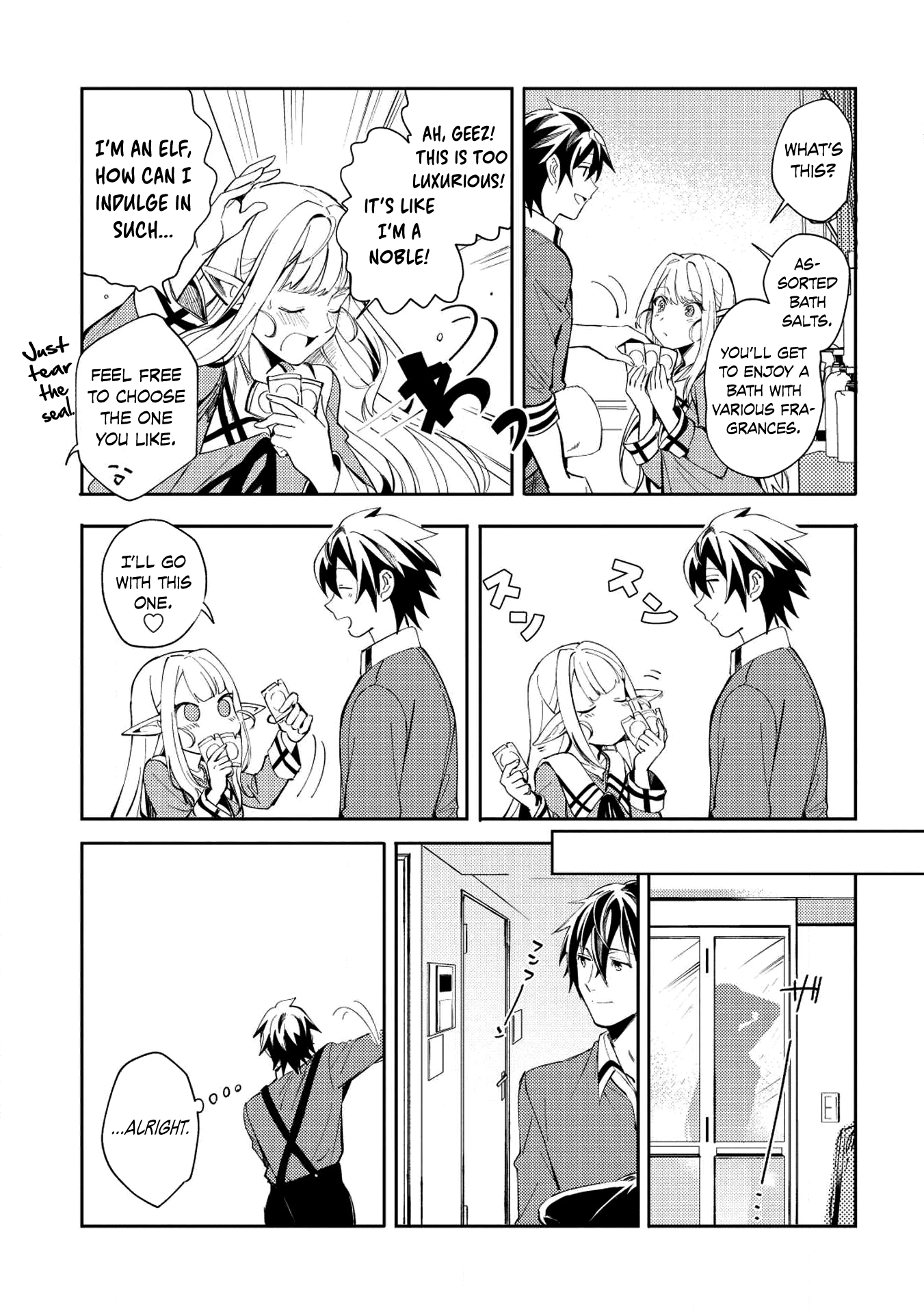 Welcome to Japan, Elf-san chapter 4 - page 4