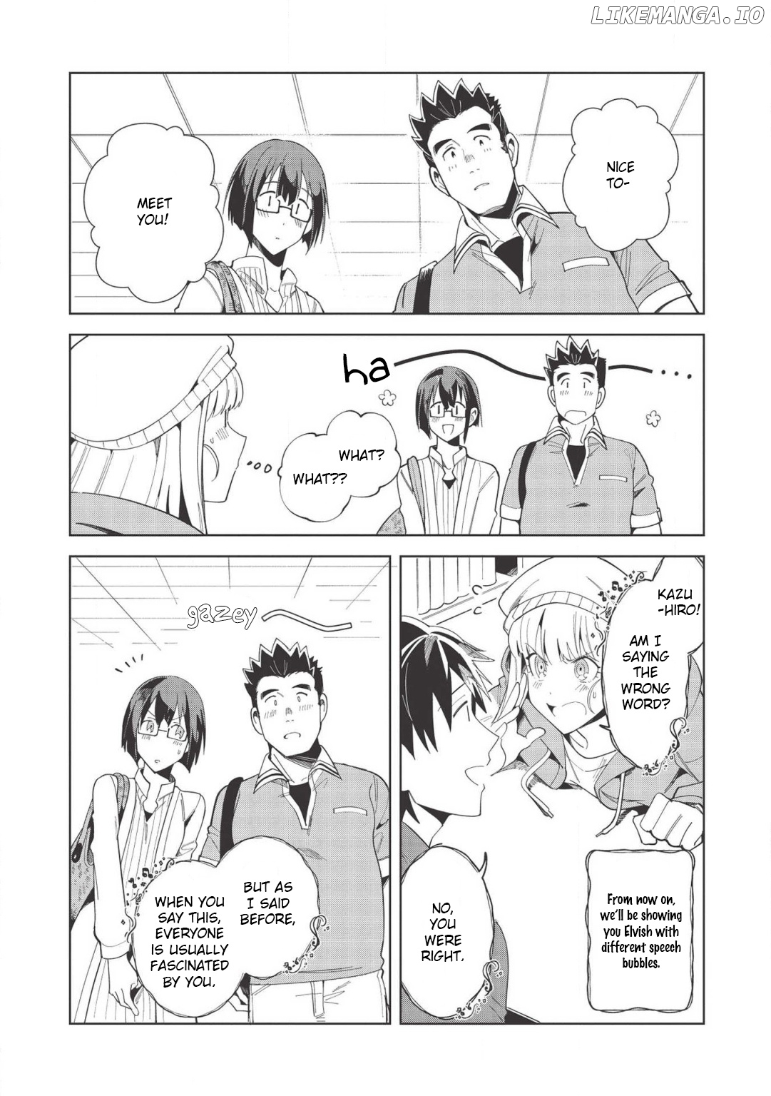 Welcome to Japan, Elf-san chapter 17 - page 10