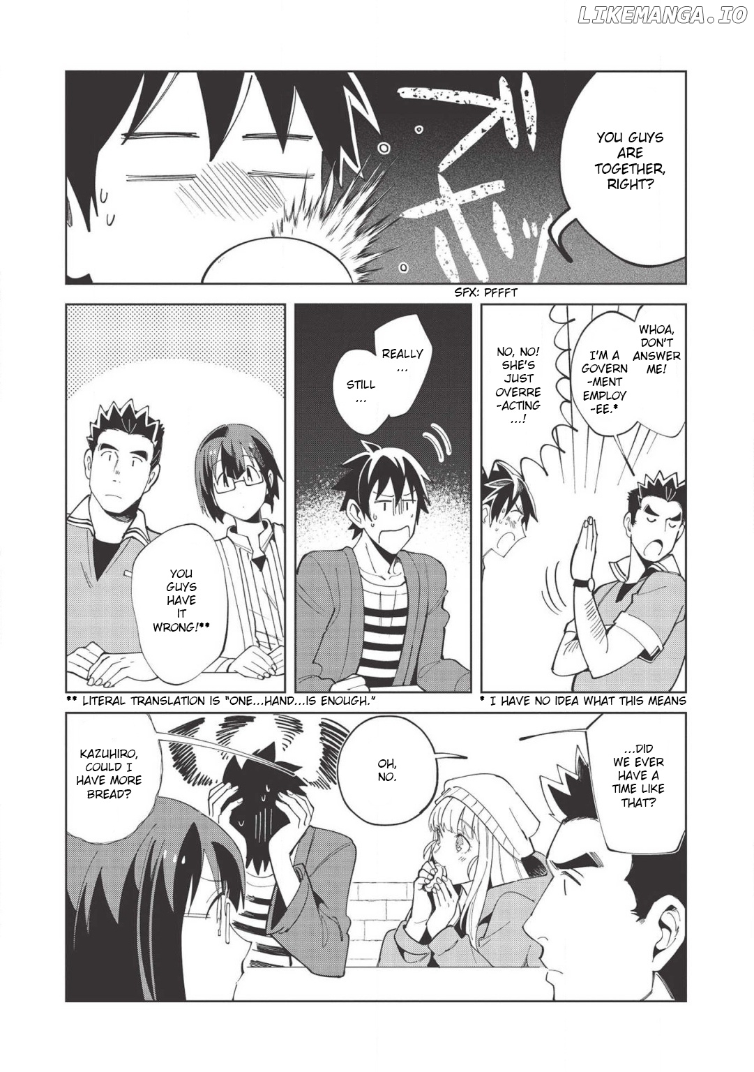 Welcome to Japan, Elf-san chapter 17 - page 19