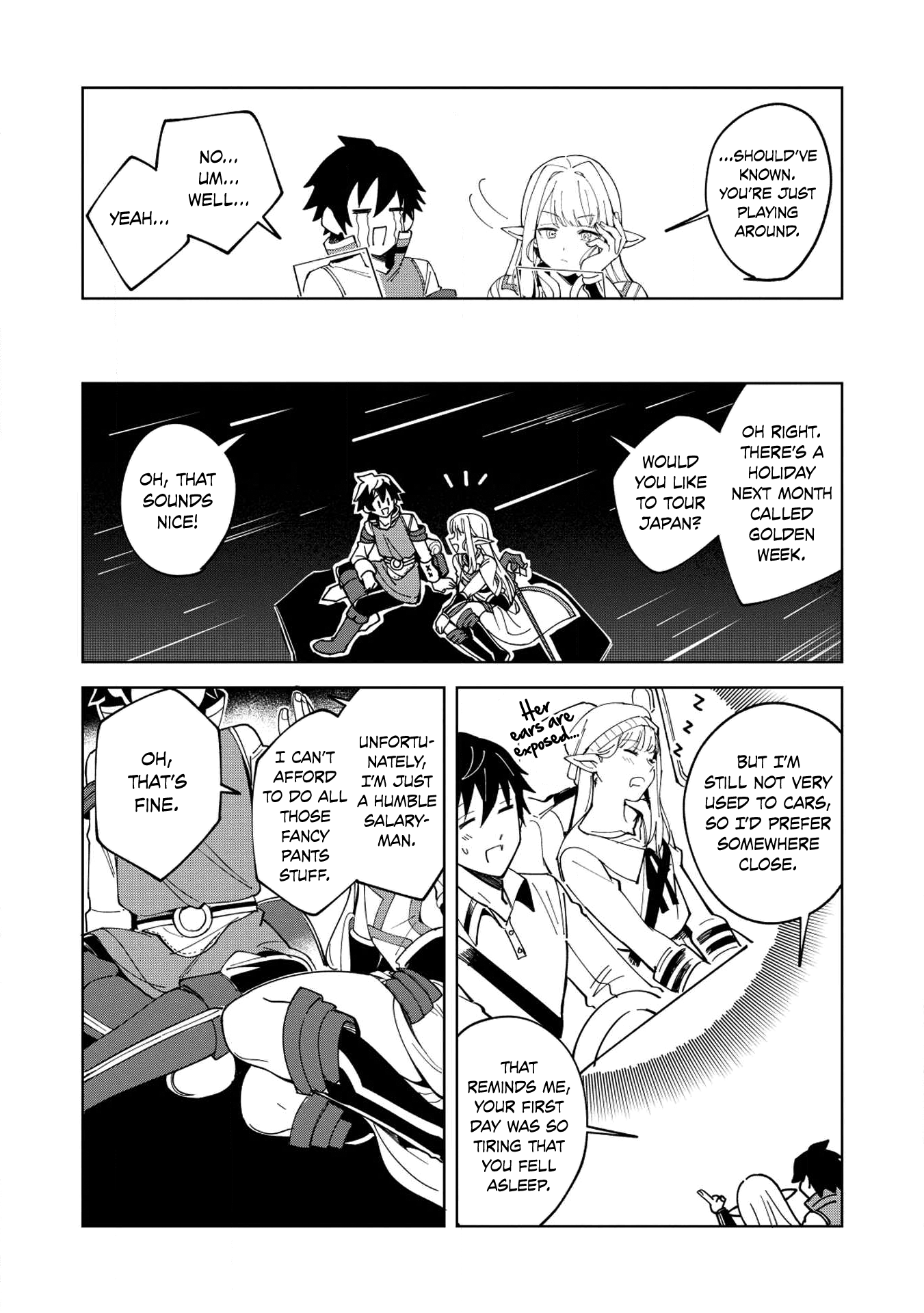 Welcome to Japan, Elf-san chapter 7 - page 14