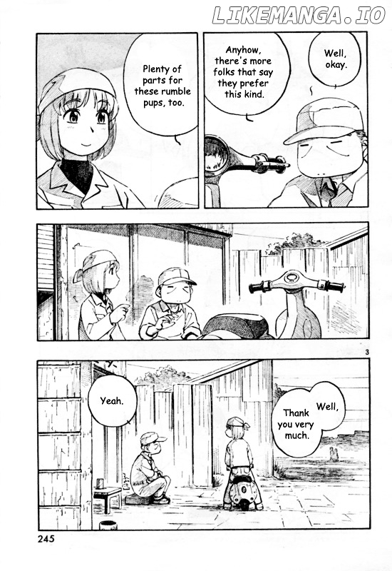 Yokohama Kaidashi Kikou chapter 129 - page 3