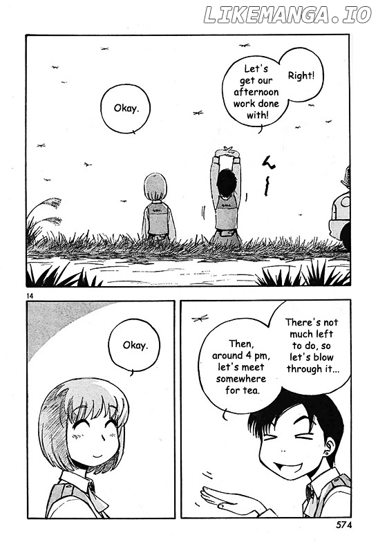 Yokohama Kaidashi Kikou chapter 136 - page 14