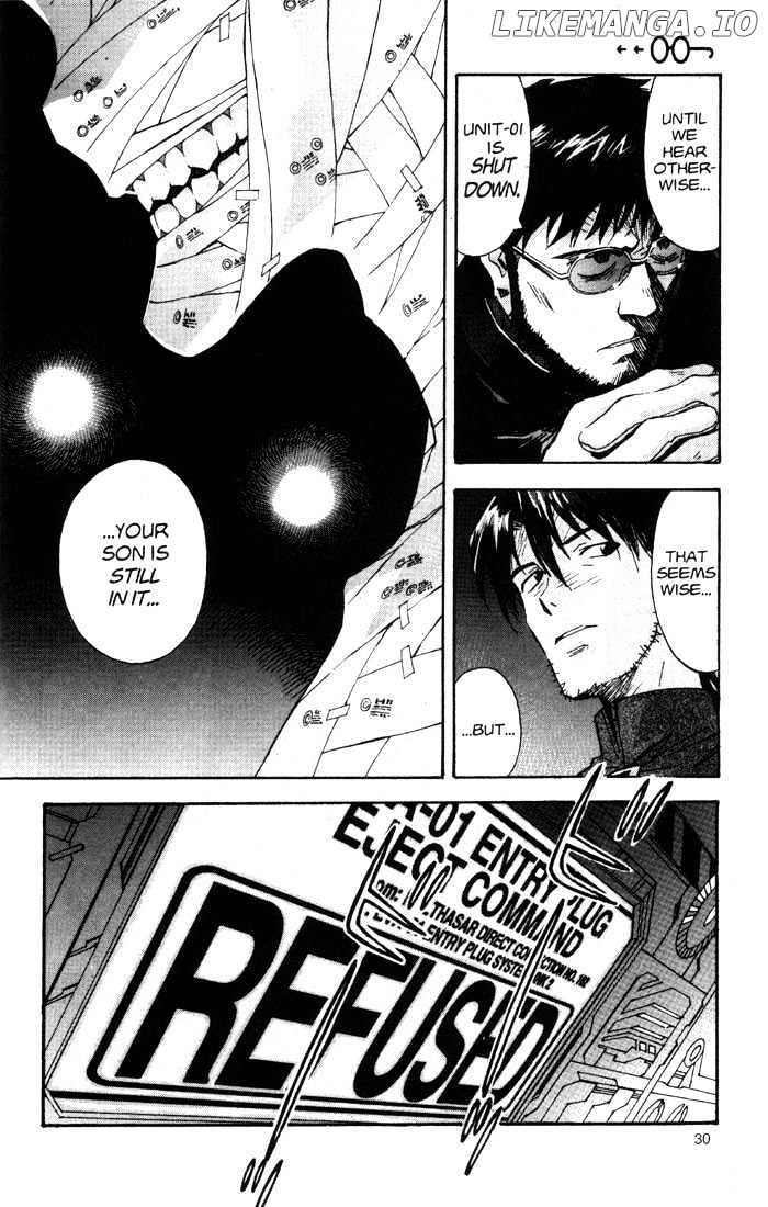 Shinseiki Evangelion chapter 47-48 - page 34