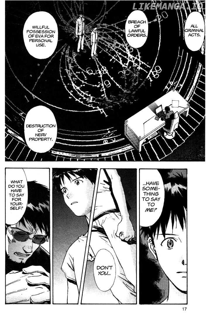 Shinseiki Evangelion chapter 41-42 - page 22