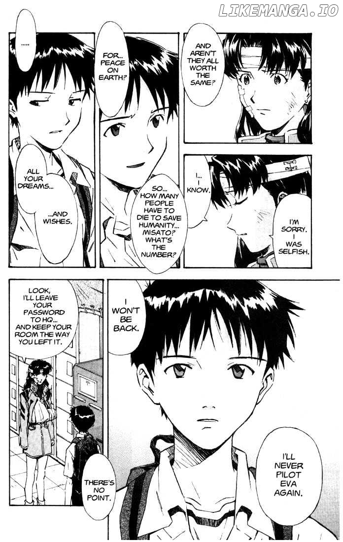 Shinseiki Evangelion chapter 41-42 - page 30