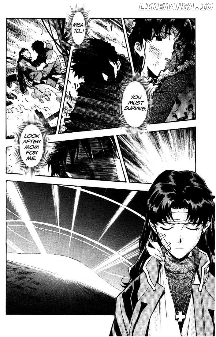 Shinseiki Evangelion chapter 41-42 - page 34