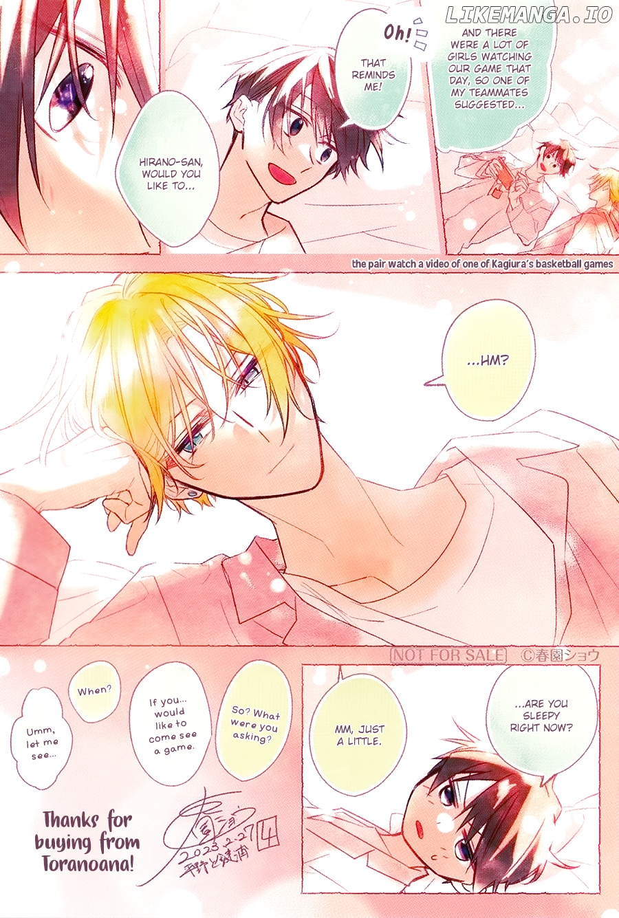 Hirano to Kagiura chapter 20.5 - page 5