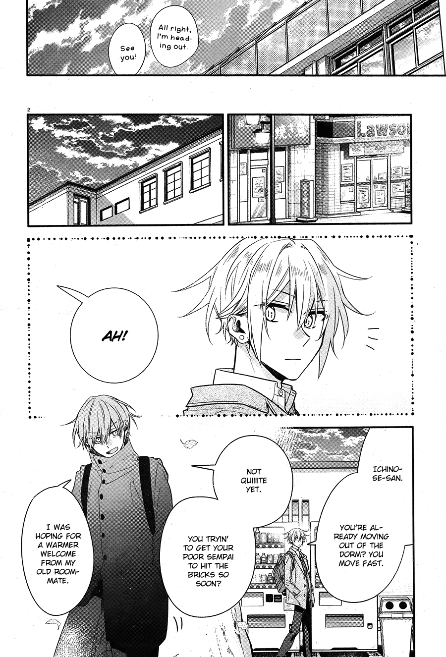 Hirano to Kagiura chapter 14 - page 2