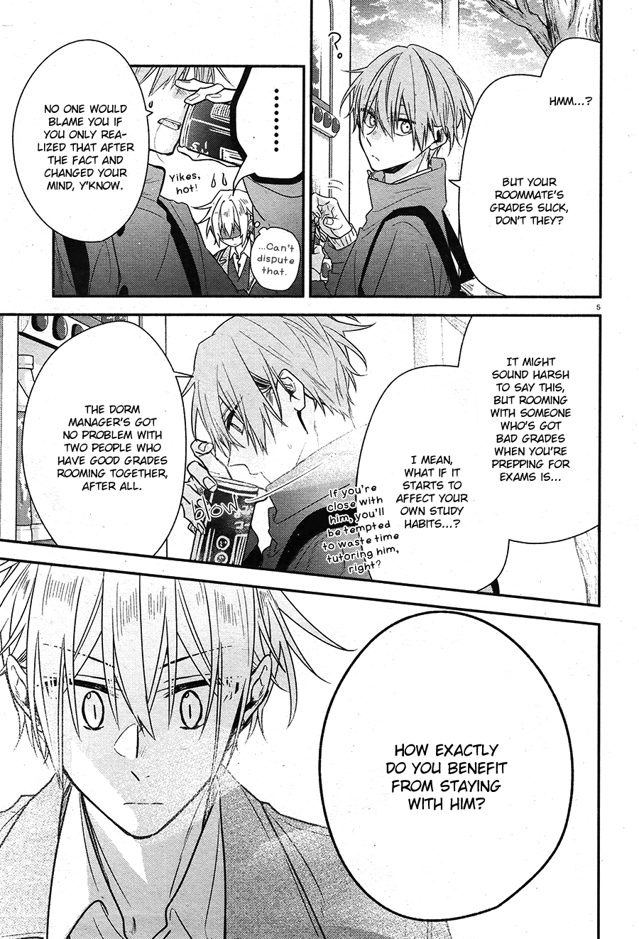 Hirano to Kagiura chapter 14 - page 5