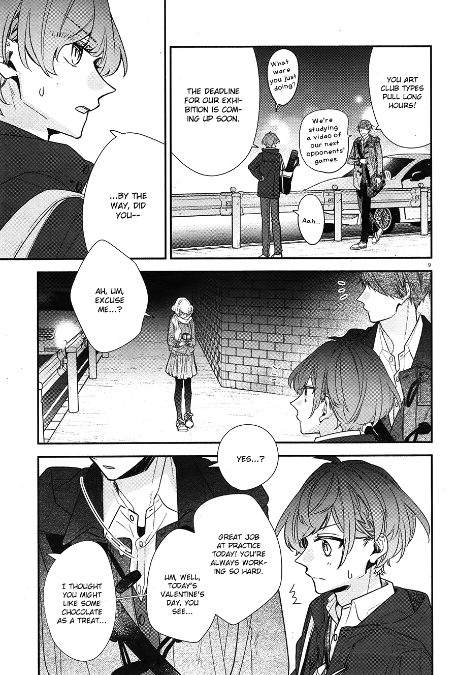 Hirano to Kagiura chapter 14 - page 9