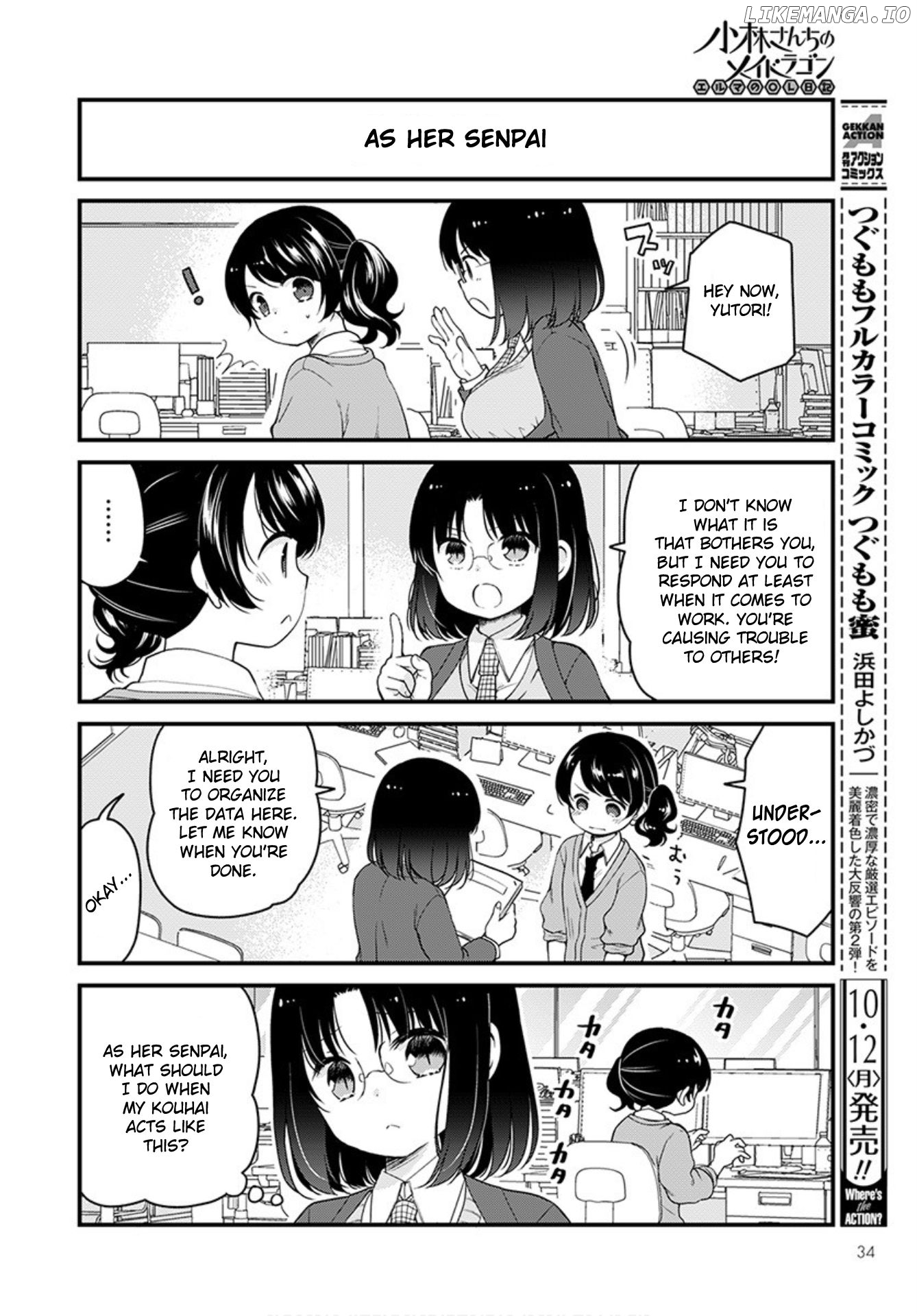 Kobayashi-san Chi no Maid Dragon: Elma OL Nikki chapter 39 - page 2