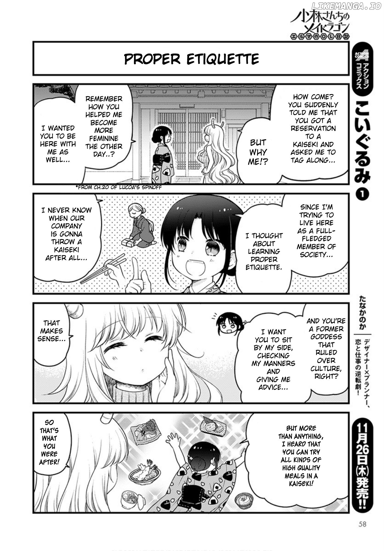 Kobayashi-san Chi no Maid Dragon: Elma OL Nikki chapter 40 - page 2