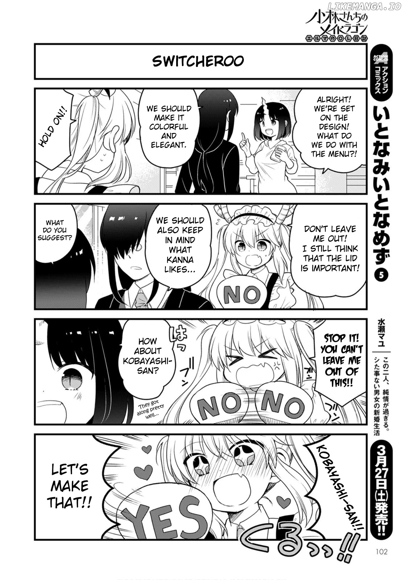 Kobayashi-san Chi no Maid Dragon: Elma OL Nikki chapter 45 - page 8