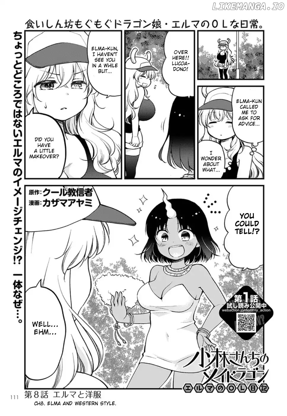 Kobayashi-san Chi no Maid Dragon: Elma OL Nikki chapter 8 - page 1