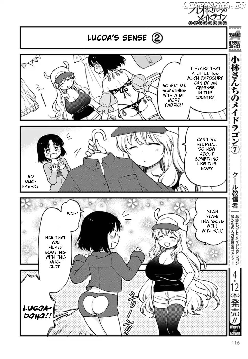 Kobayashi-san Chi no Maid Dragon: Elma OL Nikki chapter 8 - page 6
