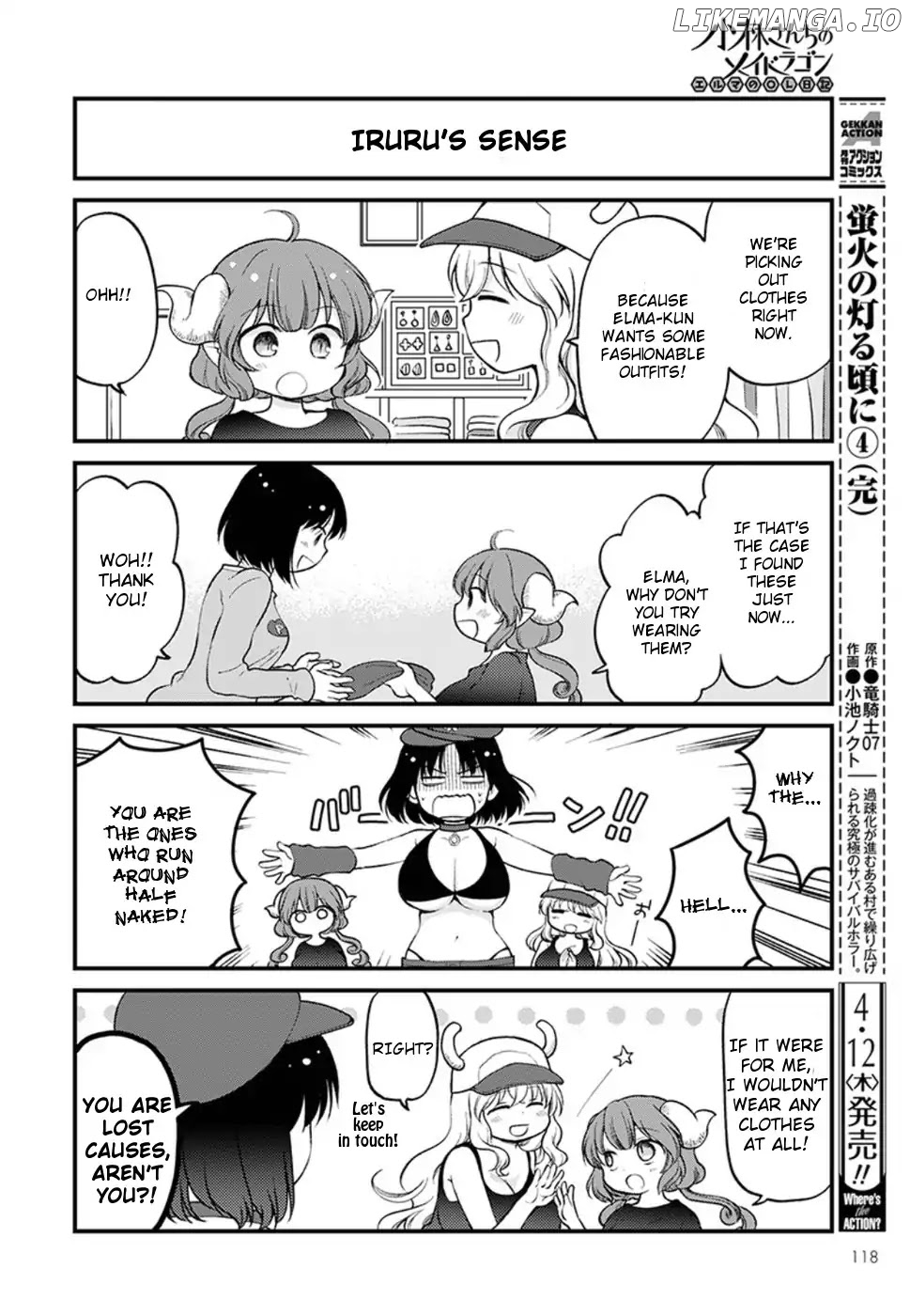 Kobayashi-san Chi no Maid Dragon: Elma OL Nikki chapter 8 - page 8