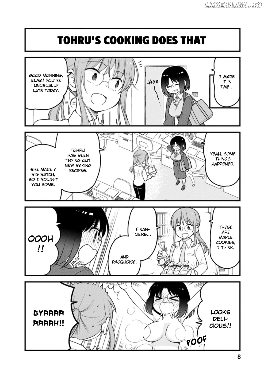 Kobayashi-san Chi no Maid Dragon: Elma OL Nikki chapter 46 - page 4