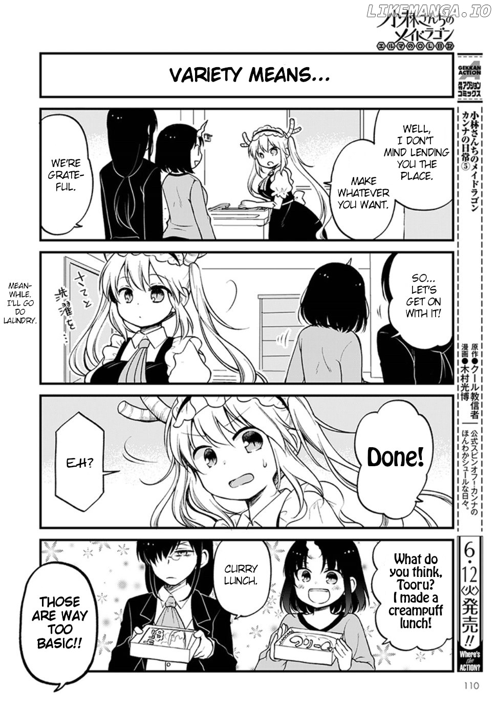 Kobayashi-san Chi no Maid Dragon: Elma OL Nikki chapter 10 - page 4