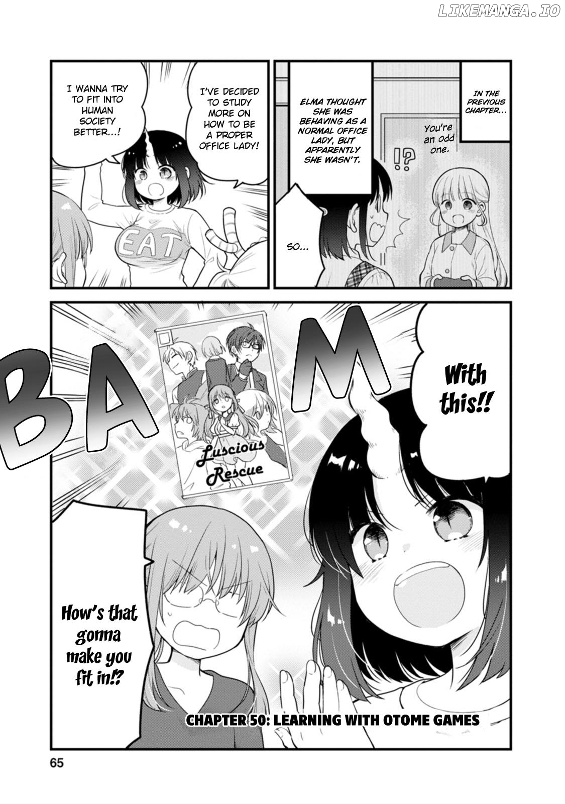Kobayashi-san Chi no Maid Dragon: Elma OL Nikki chapter 50 - page 1