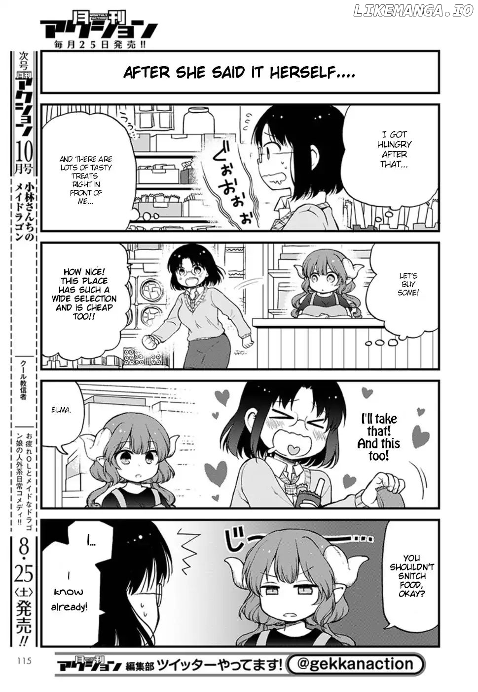 Kobayashi-san Chi no Maid Dragon: Elma OL Nikki chapter 12 - page 5