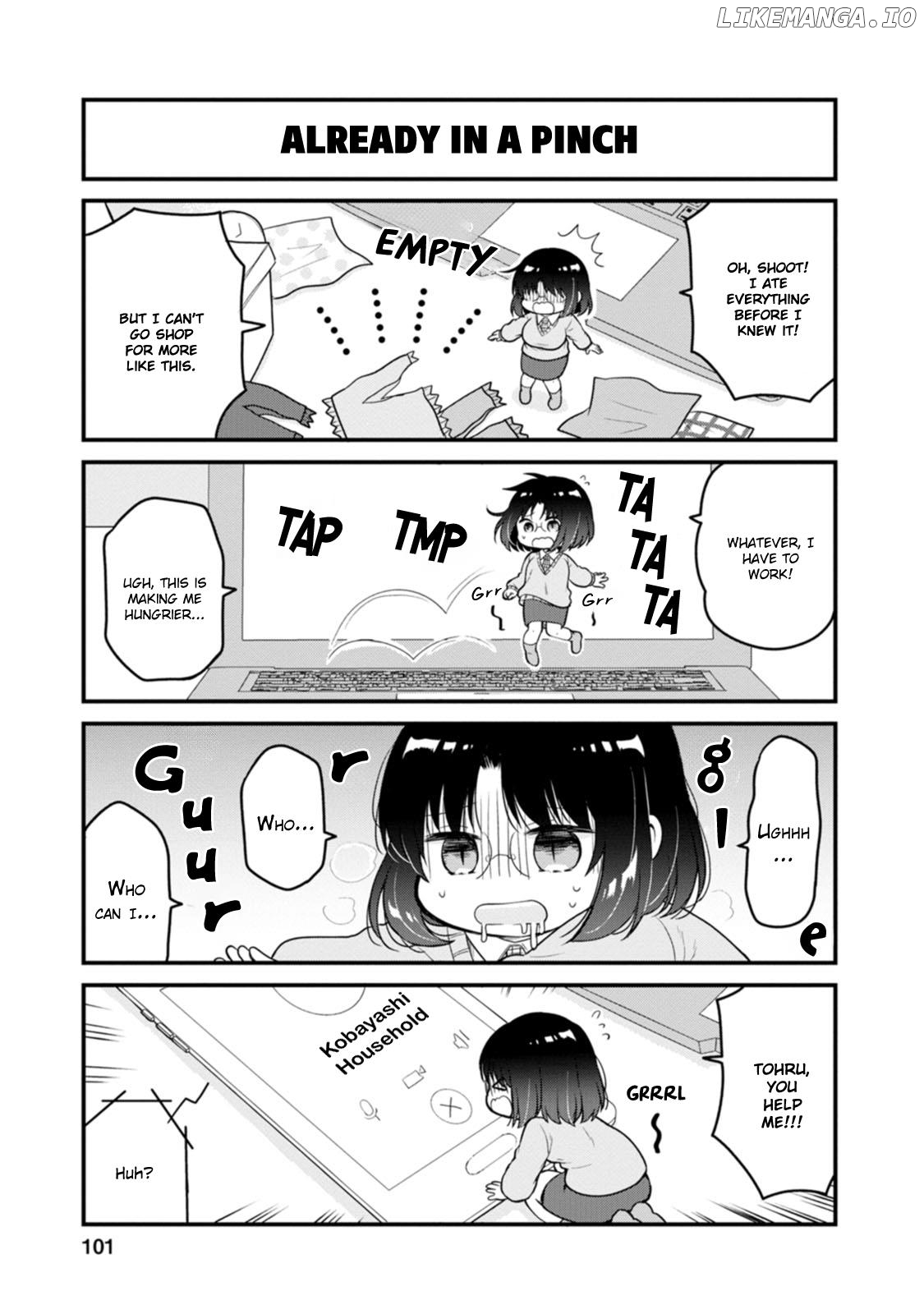 Kobayashi-san Chi no Maid Dragon: Elma OL Nikki chapter 52 - page 5