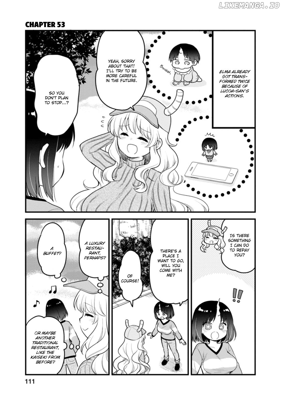 Kobayashi-san Chi no Maid Dragon: Elma OL Nikki chapter 53 - page 1