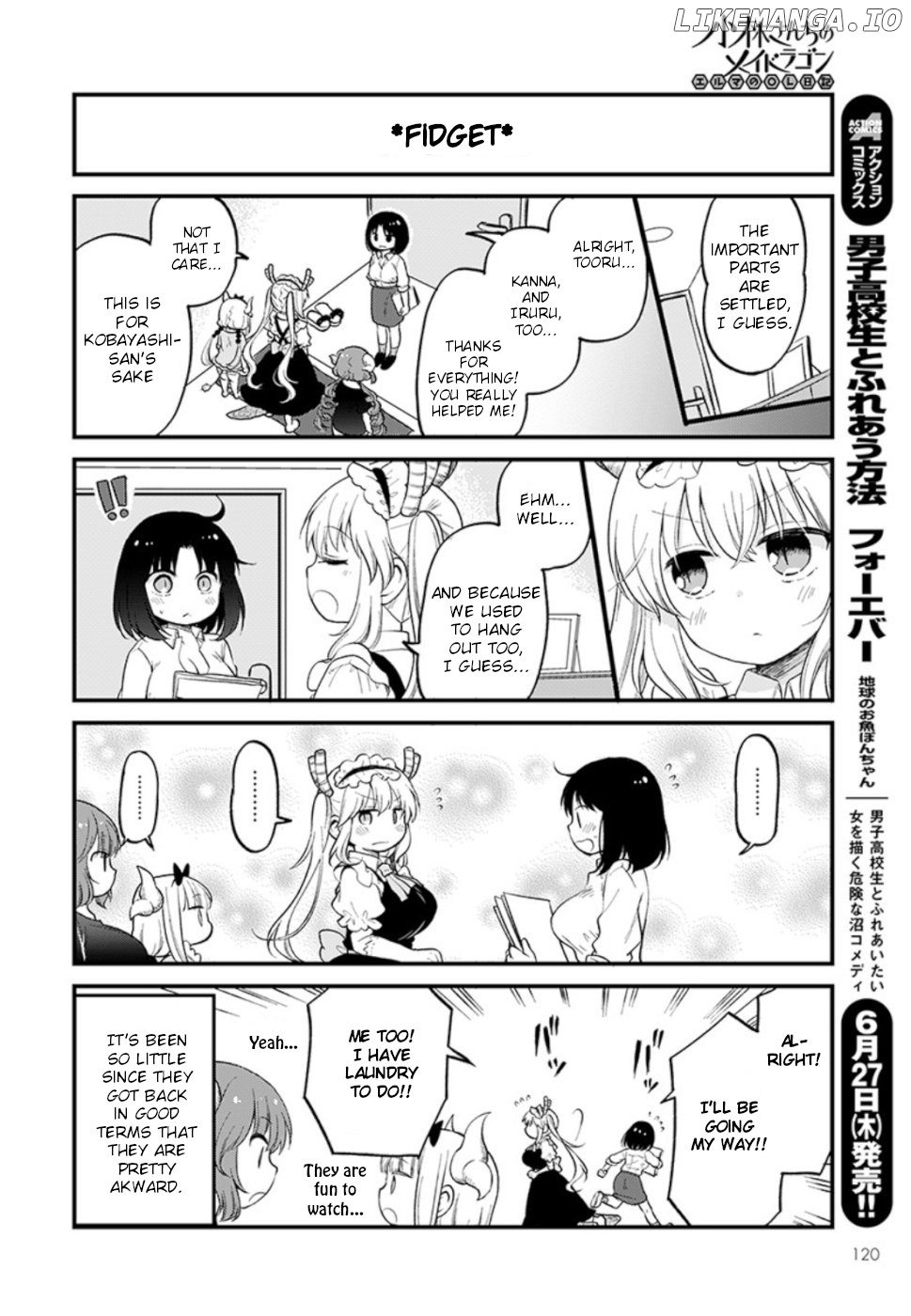 Kobayashi-san Chi no Maid Dragon: Elma OL Nikki chapter 23 - page 10