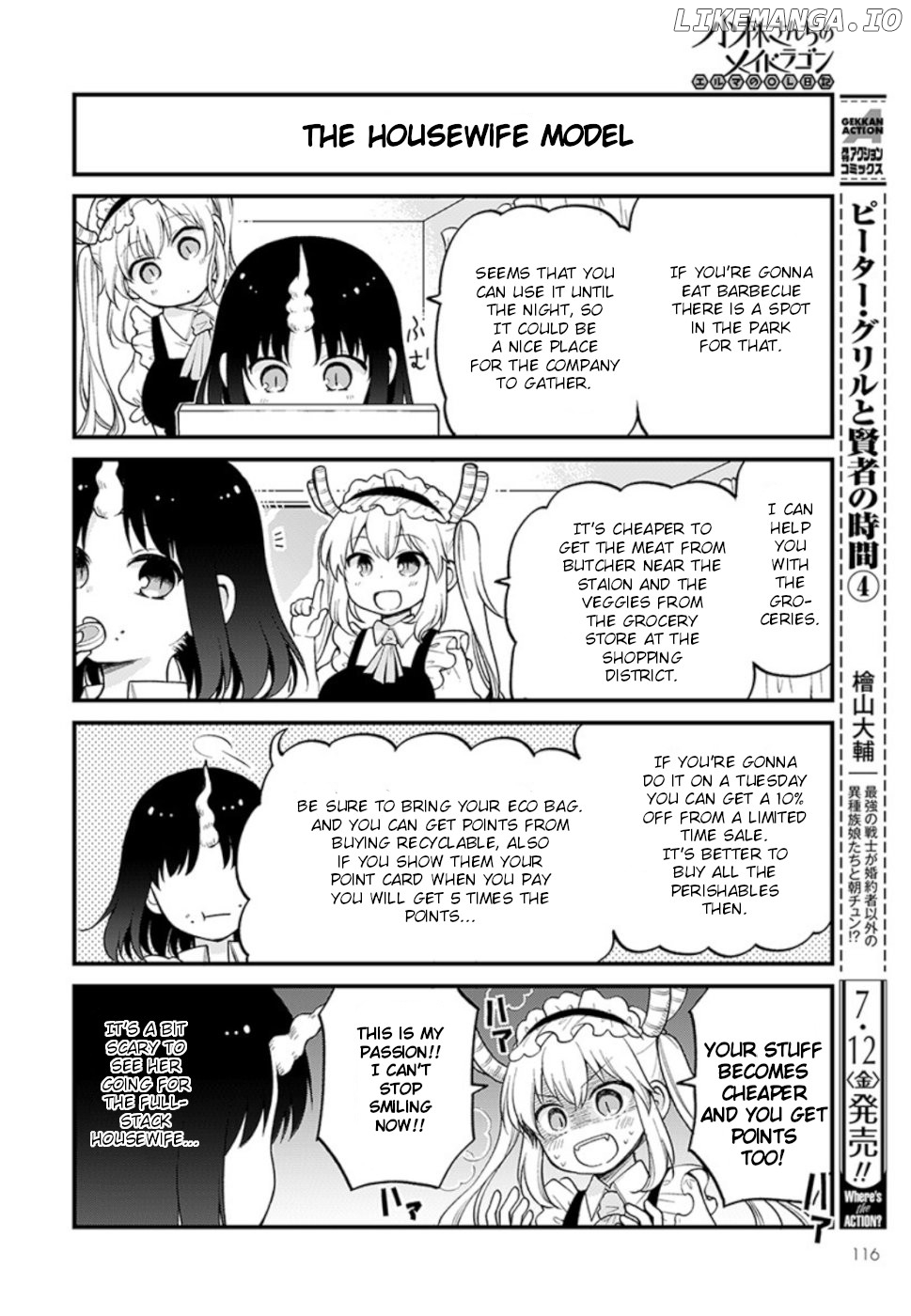 Kobayashi-san Chi no Maid Dragon: Elma OL Nikki chapter 23 - page 6