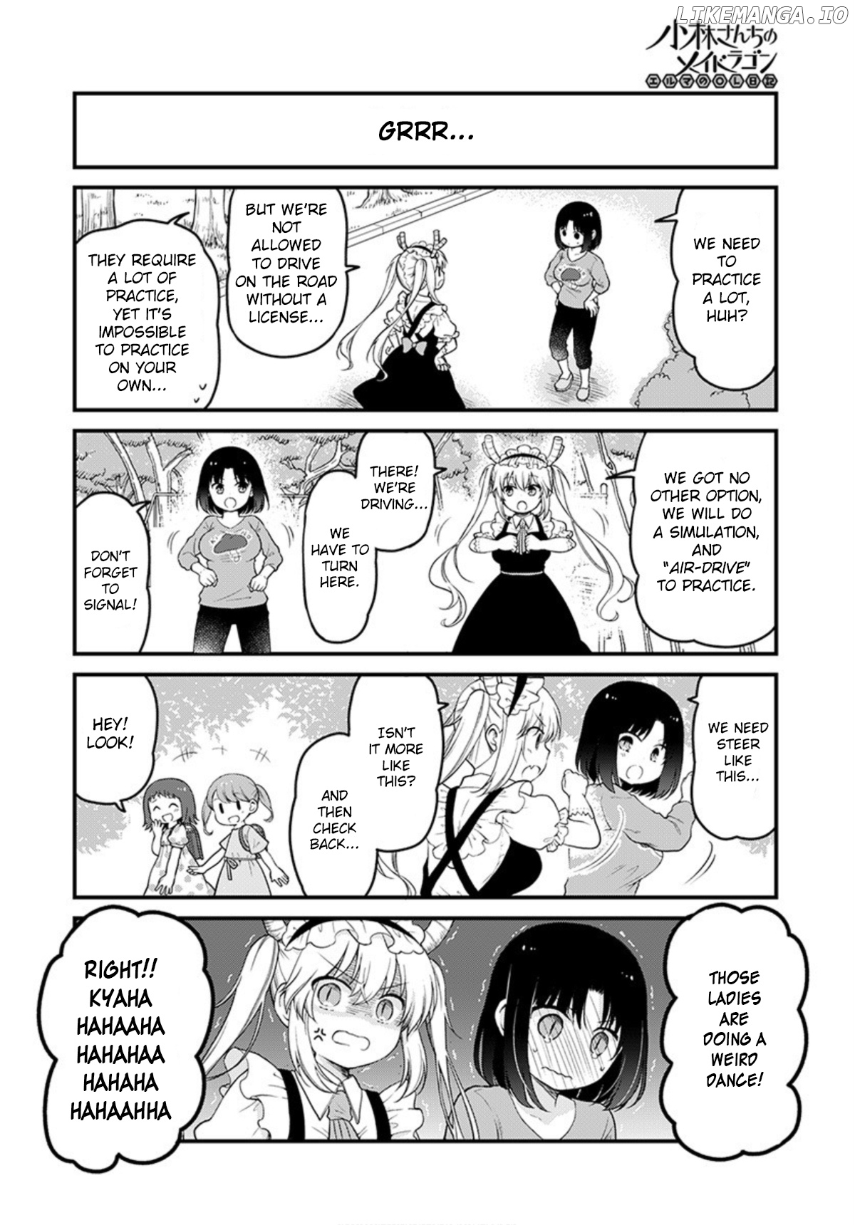 Kobayashi-san Chi no Maid Dragon: Elma OL Nikki chapter 37 - page 8