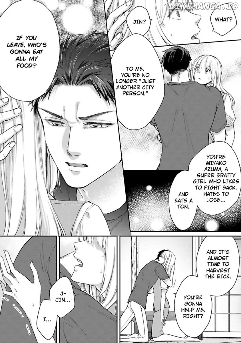 Inaka ni Tenkin Shitara Showaru Otoko to Dosei Surukotoninarimashita Chapter 3 - page 19