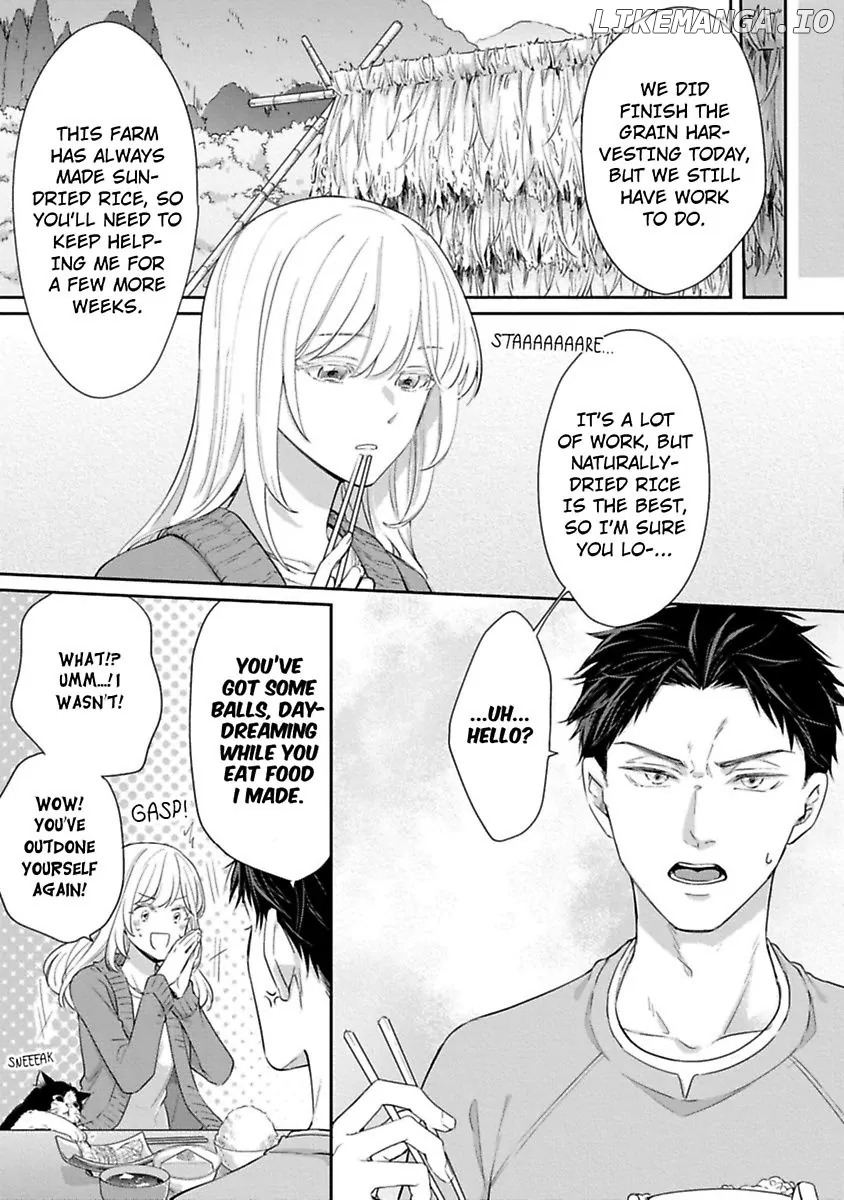 Inaka ni Tenkin Shitara Showaru Otoko to Dosei Surukotoninarimashita Chapter 4 - page 9