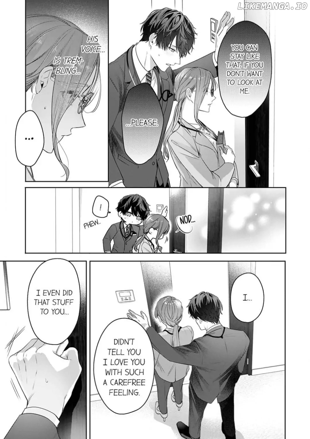 Shinya Zangyou - Nikushoku Kouhai no Iki Tsukushi Kotobazeme SEX Chapter 2 - page 13