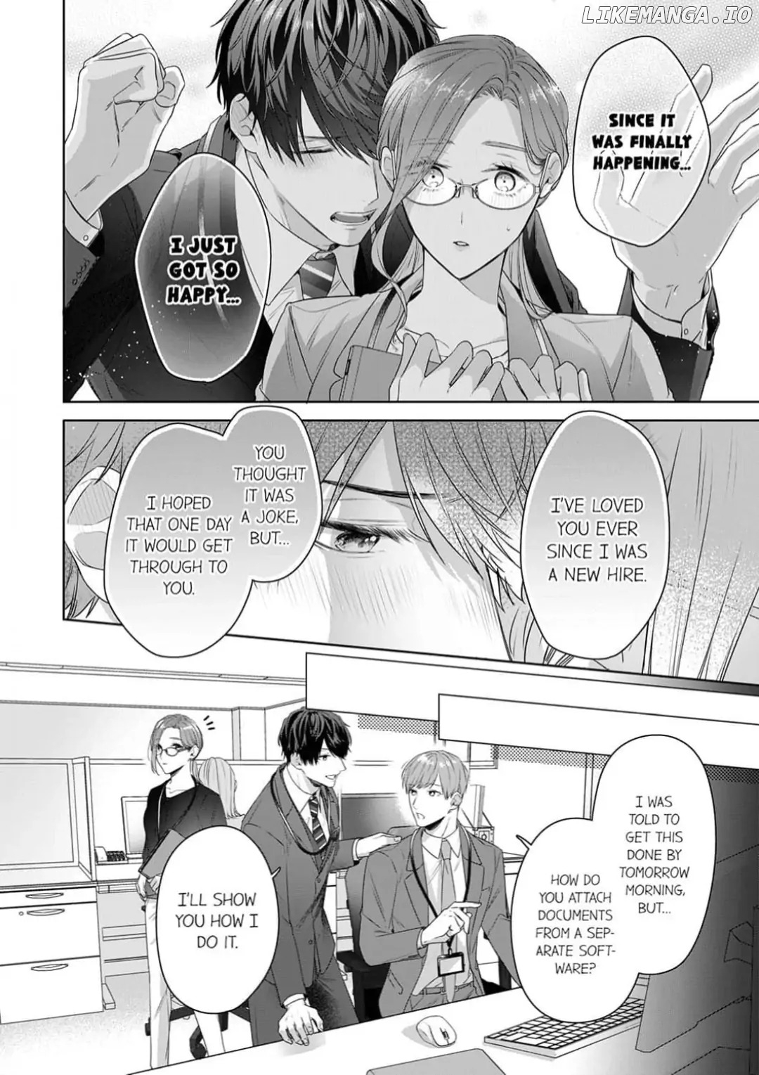 Shinya Zangyou - Nikushoku Kouhai no Iki Tsukushi Kotobazeme SEX Chapter 2 - page 14
