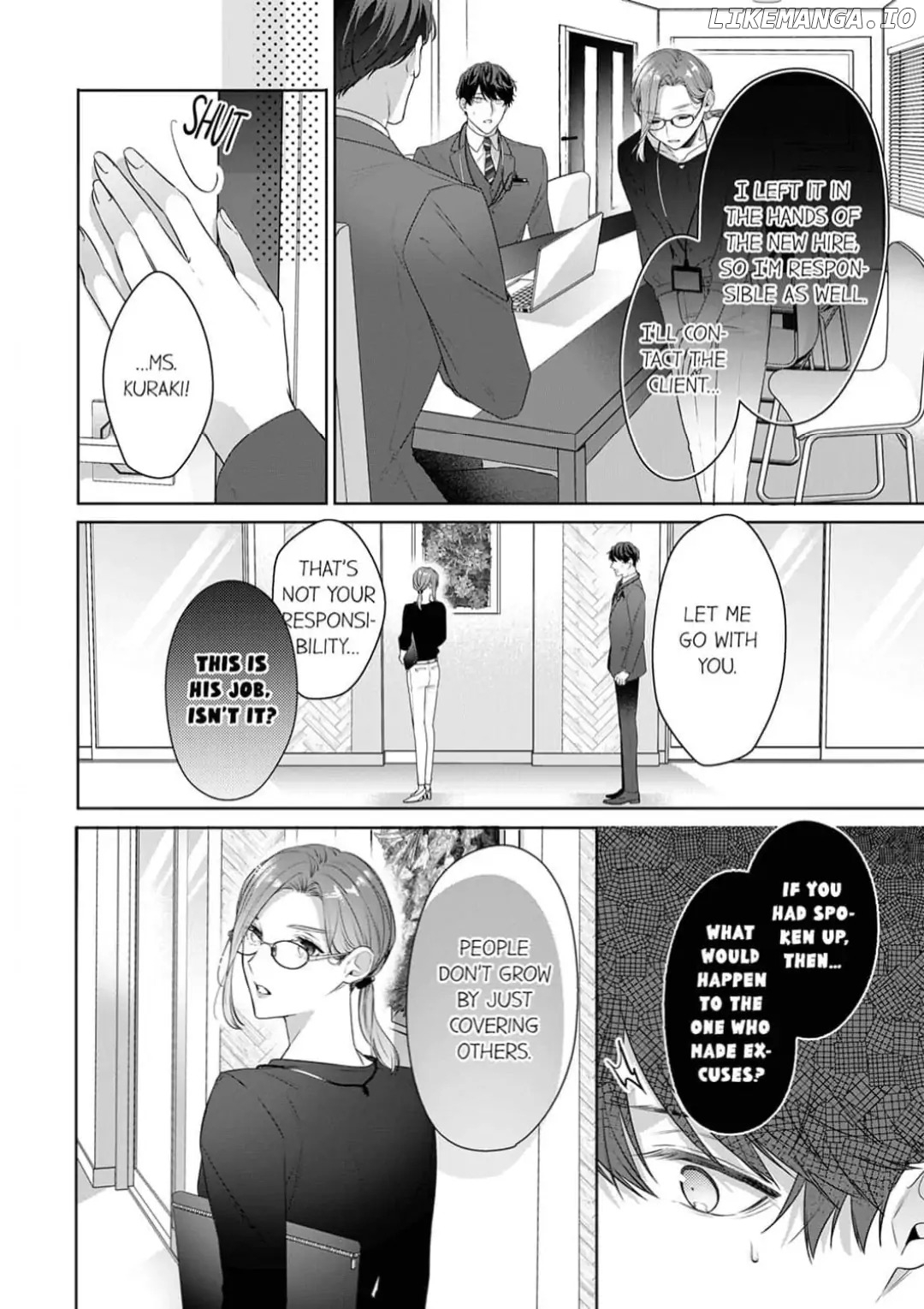 Shinya Zangyou - Nikushoku Kouhai no Iki Tsukushi Kotobazeme SEX Chapter 2 - page 16