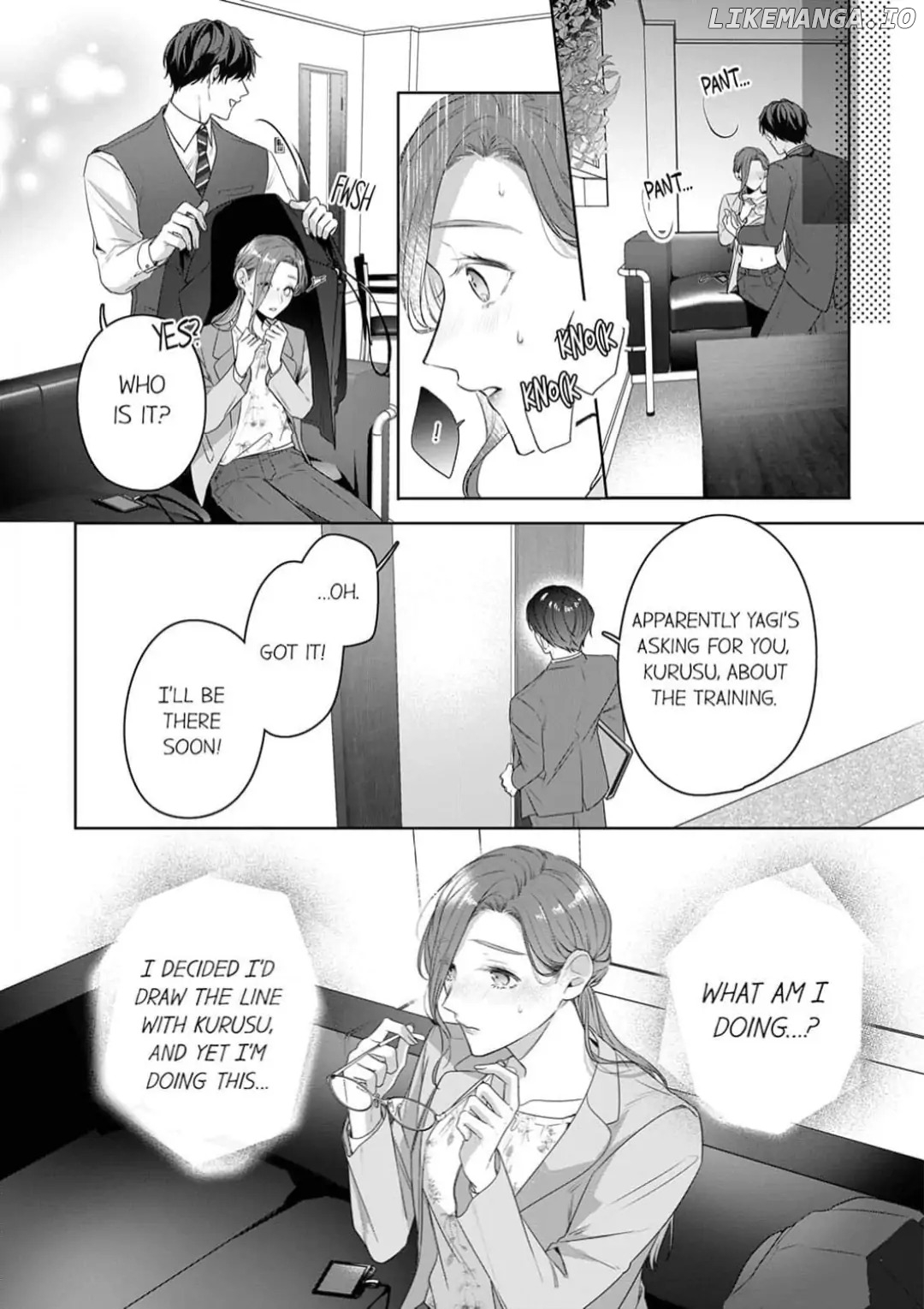 Shinya Zangyou - Nikushoku Kouhai no Iki Tsukushi Kotobazeme SEX Chapter 2 - page 32