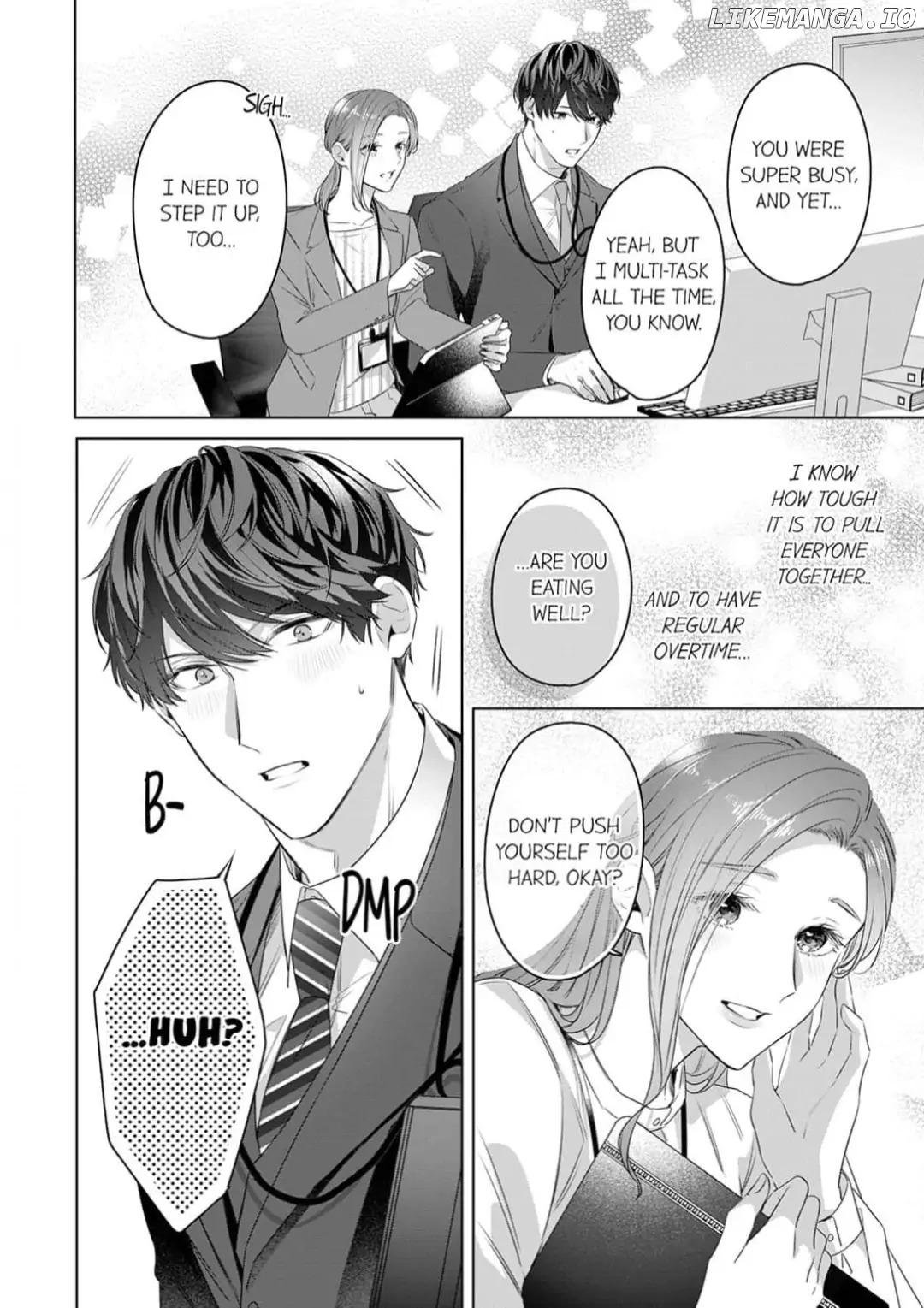 Shinya Zangyou - Nikushoku Kouhai no Iki Tsukushi Kotobazeme SEX Chapter 3 - page 6