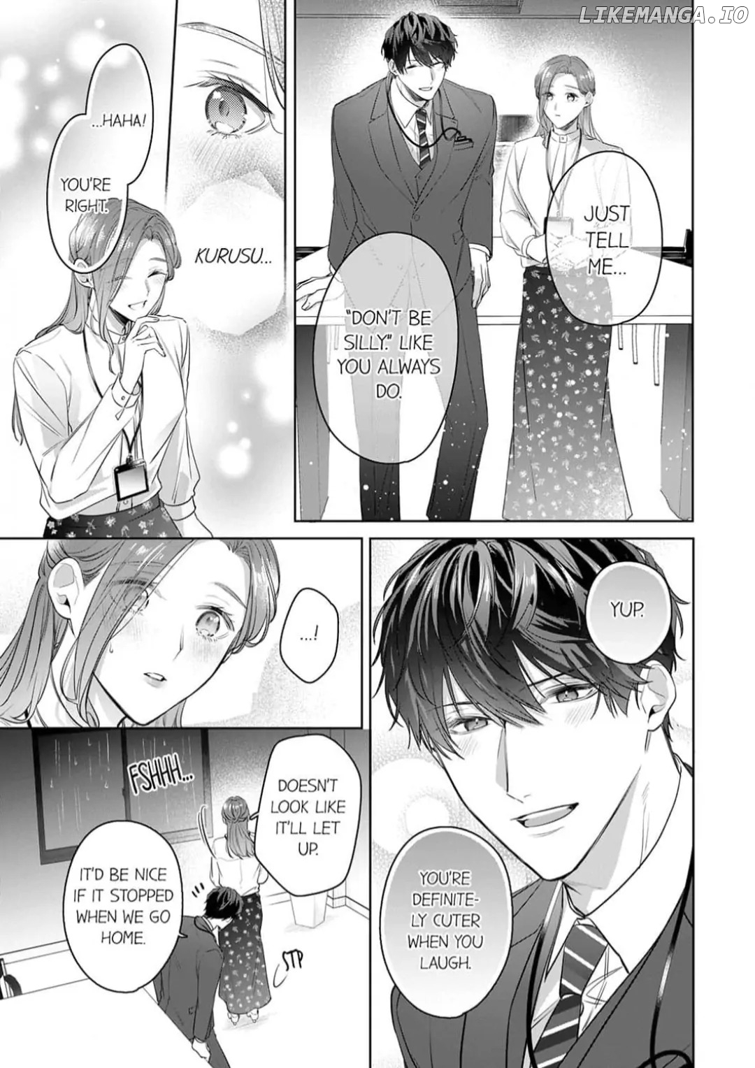 Shinya Zangyou - Nikushoku Kouhai no Iki Tsukushi Kotobazeme SEX Chapter 4 - page 5