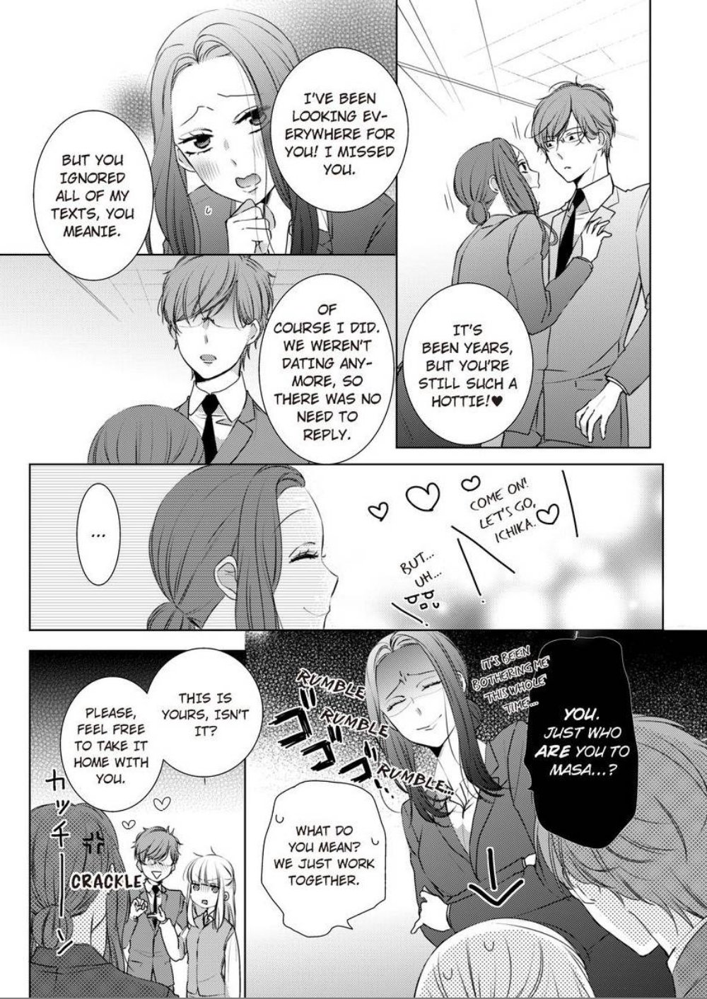 Kare Joshi Kasahara Ichika (25) ha Hentai ni Sukare yasui -Elite Megane ha Stalker Chapter 8 - page 2