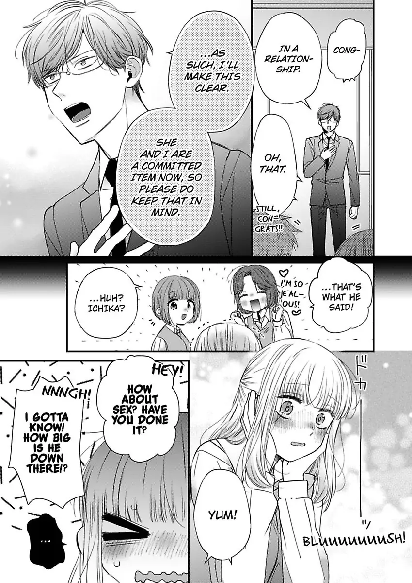 Kare Joshi Kasahara Ichika (25) ha Hentai ni Sukare yasui -Elite Megane ha Stalker Chapter 19 - page 25