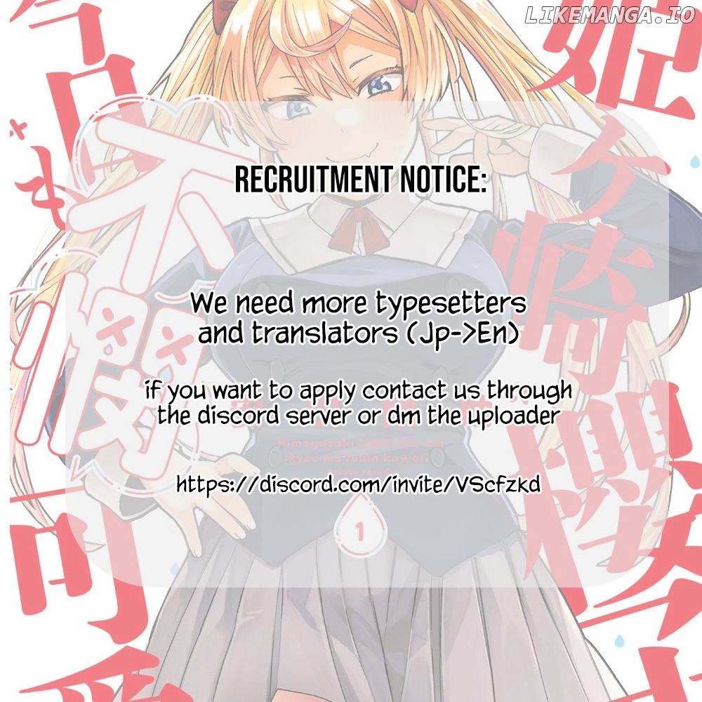 Himegasaki Sakurako wa Kyoumo Fubin Kawaii! chapter 19 - page 19