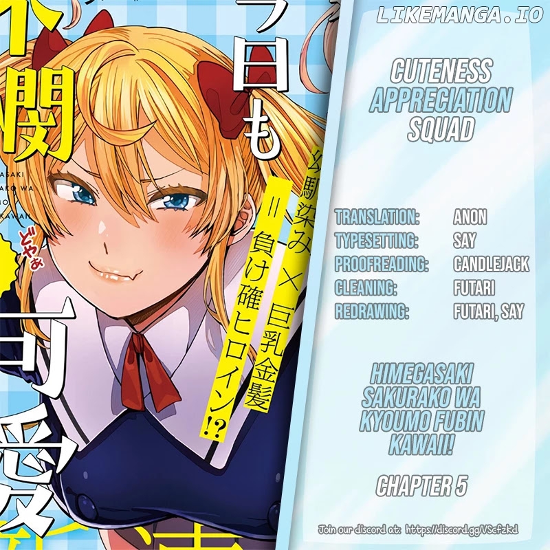 Himegasaki Sakurako wa Kyoumo Fubin Kawaii! chapter 5 - page 1