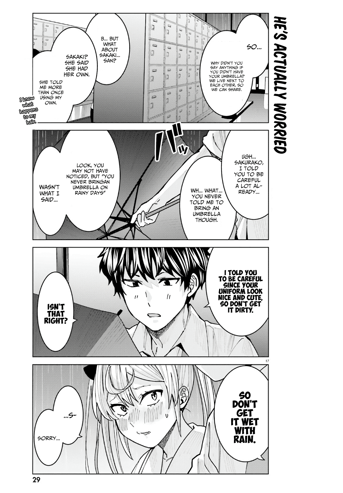 Himegasaki Sakurako wa Kyoumo Fubin Kawaii! chapter 10 - page 17