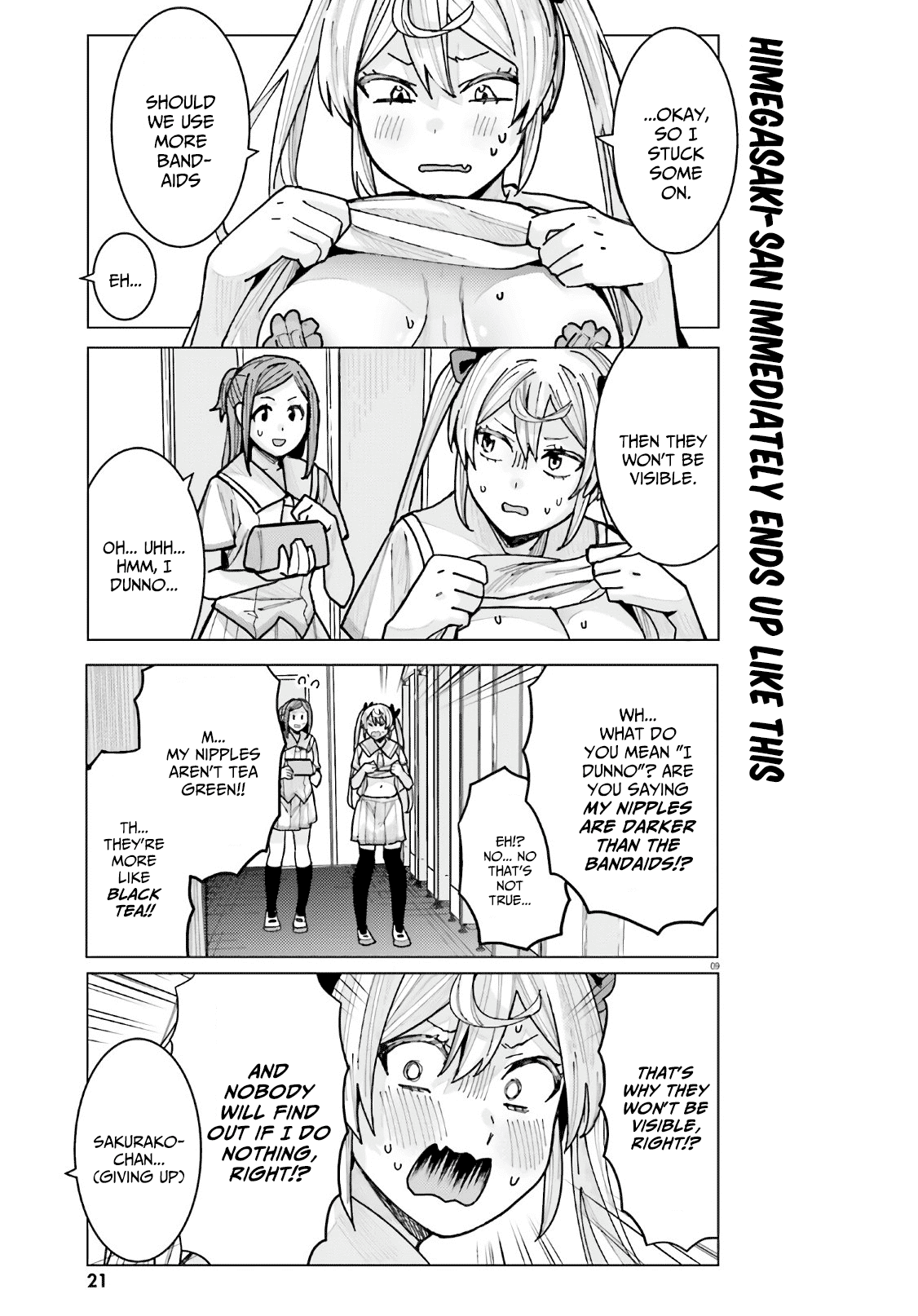 Himegasaki Sakurako wa Kyoumo Fubin Kawaii! chapter 10 - page 9