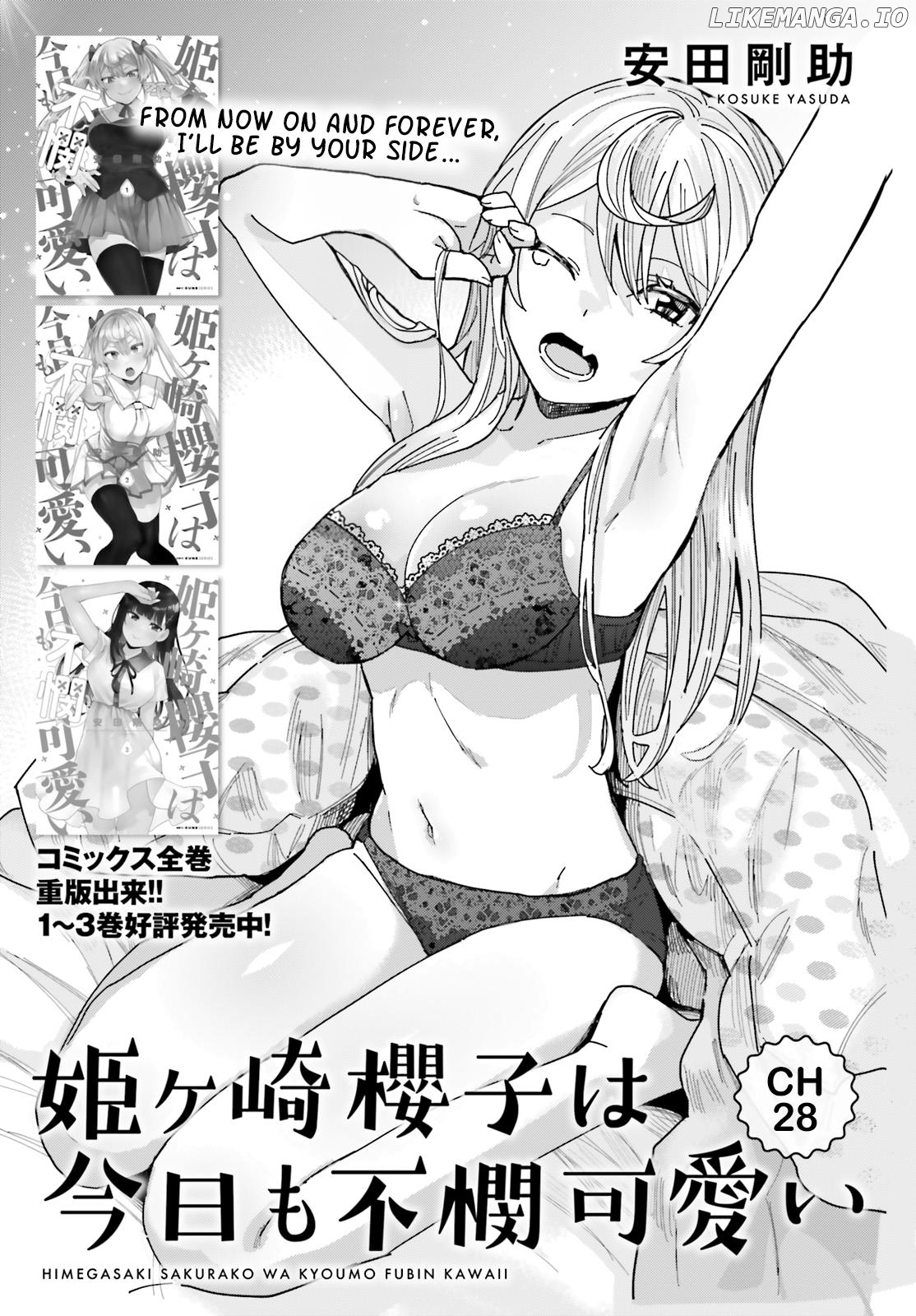 Himegasaki Sakurako wa Kyoumo Fubin Kawaii! chapter 28 - page 1