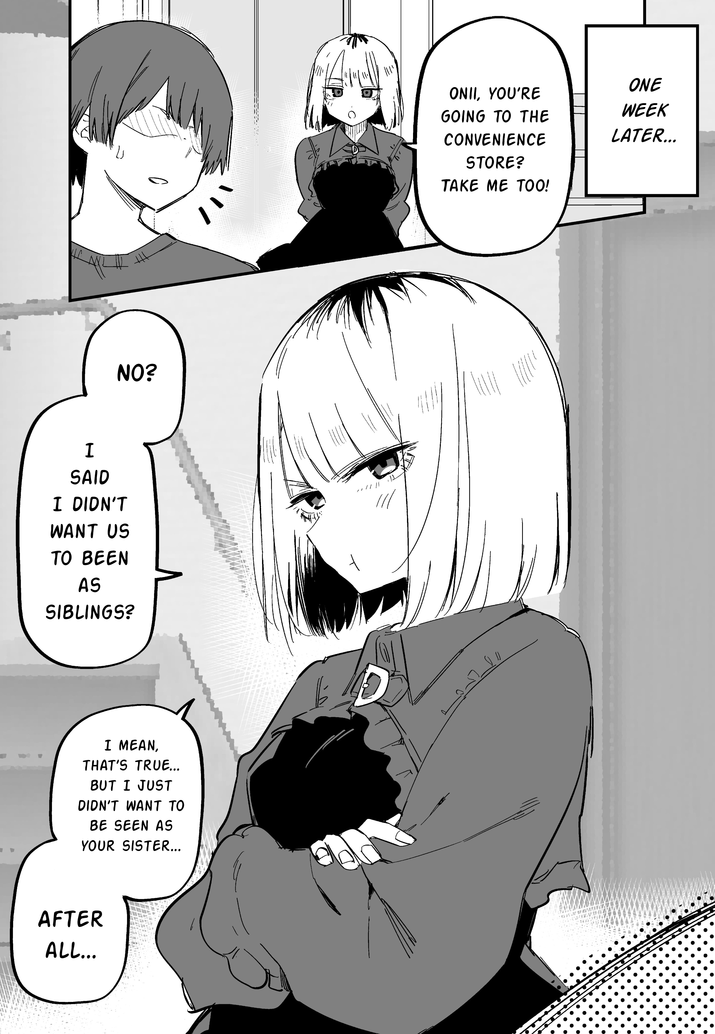 My Sister Who Cannot Stand Me Is Scary chapter 3 - page 3