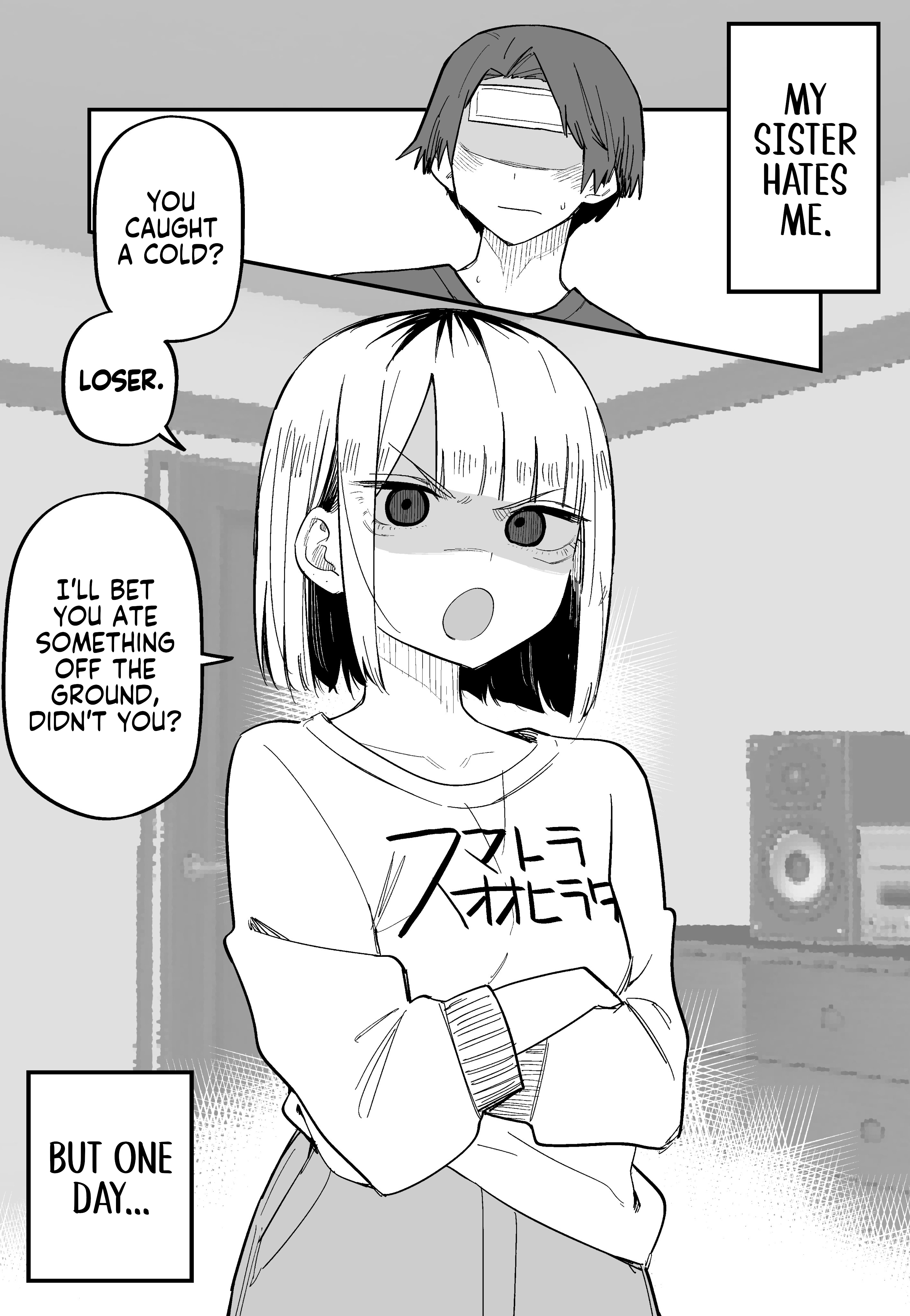 My Sister Who Cannot Stand Me Is Scary chapter 8 - page 1