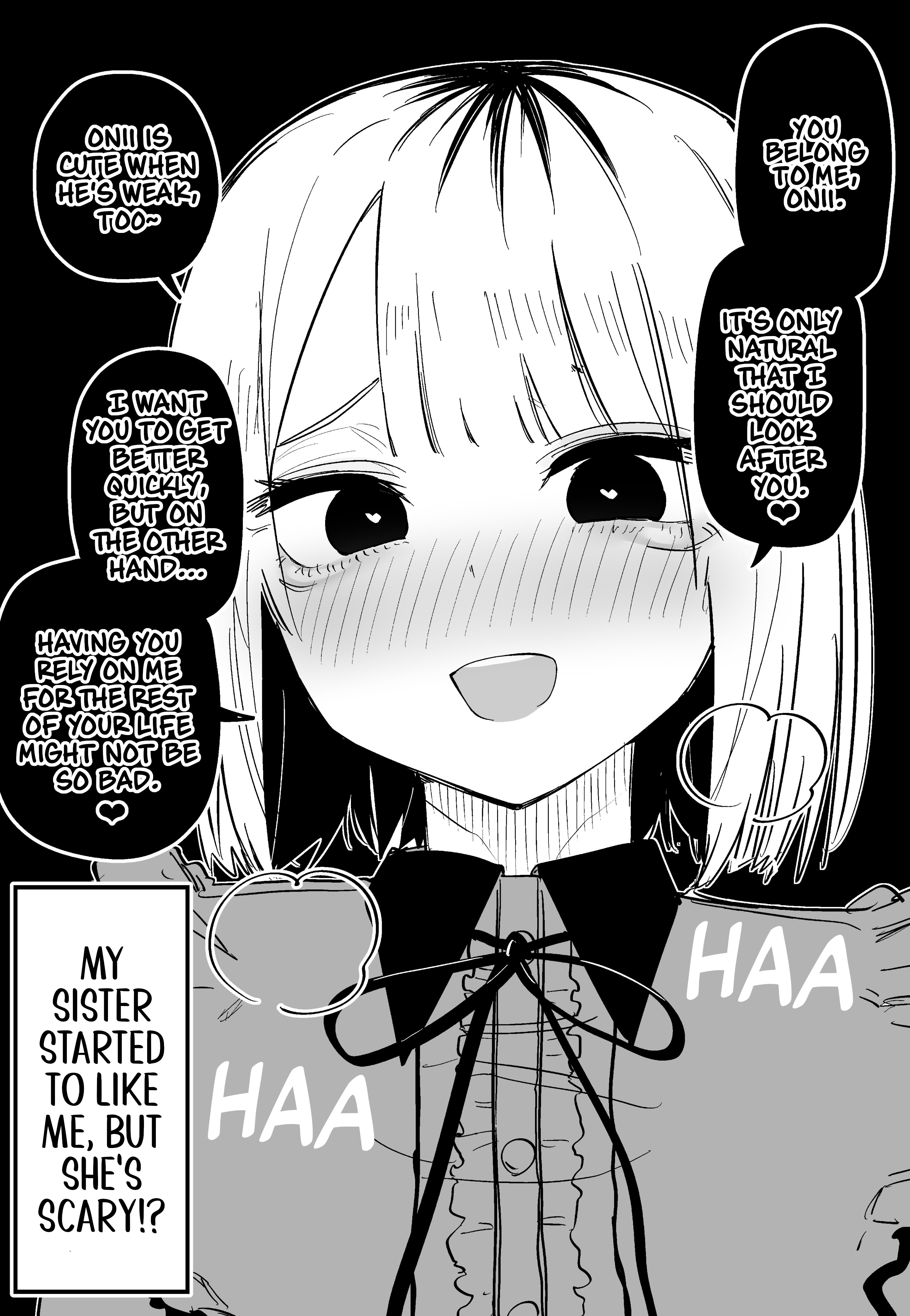 My Sister Who Cannot Stand Me Is Scary chapter 8 - page 4