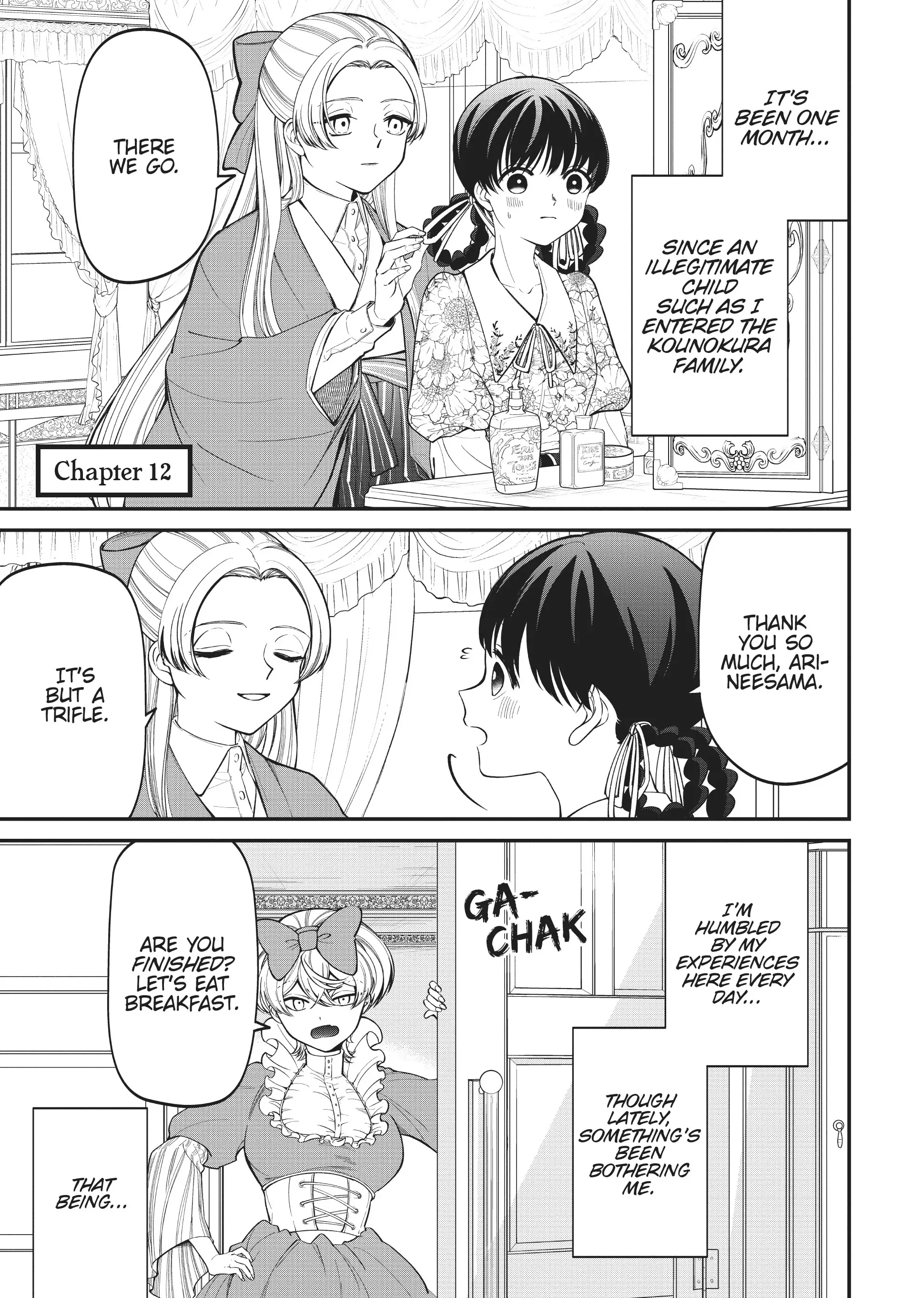 My stepmother and stepsisters do not pick on me chapter 12 - page 1