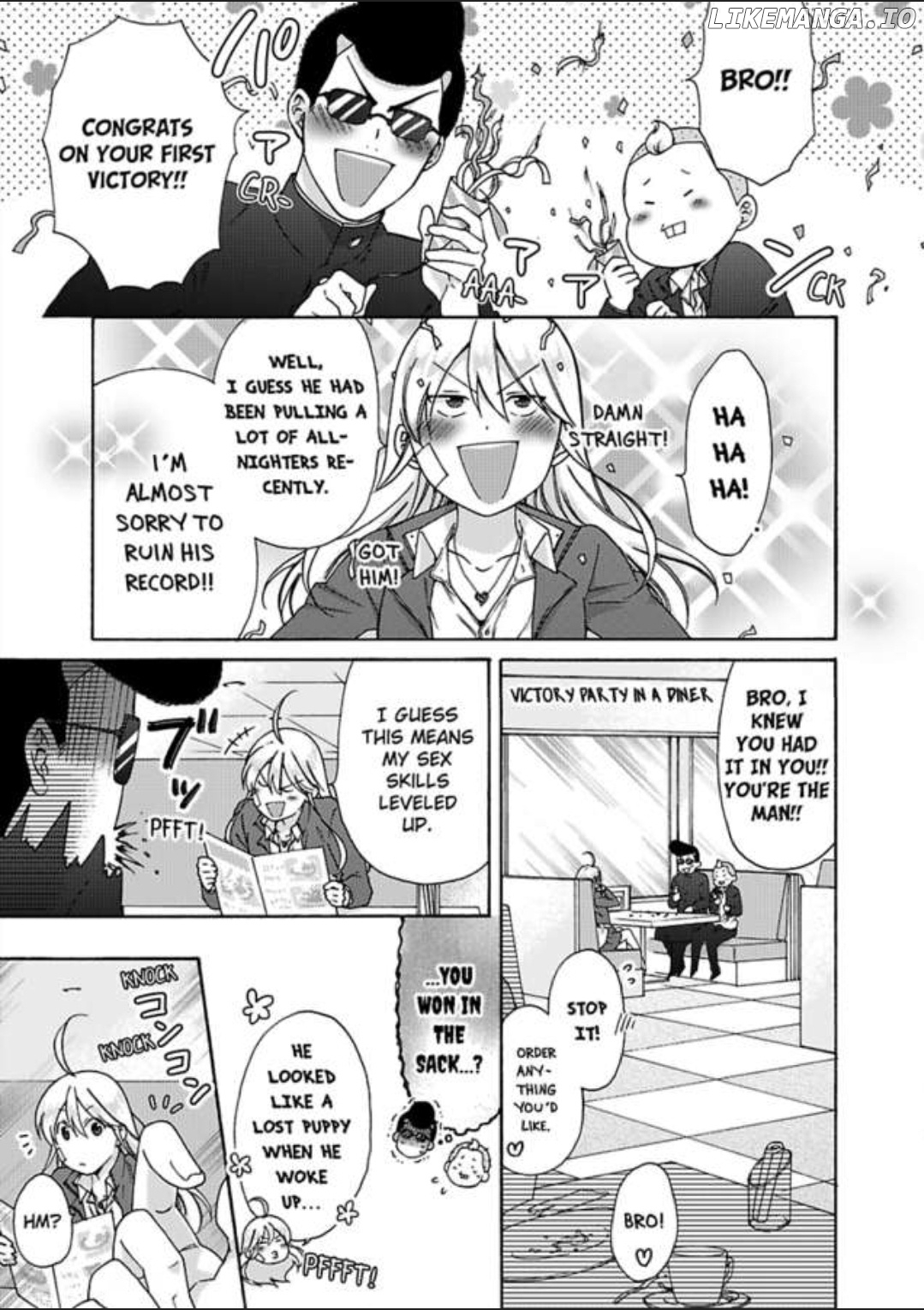 Nyotaika Yankee Gakuen ☆ Ore no Hajimete, Nerawaretemasu. chapter 29 - page 1